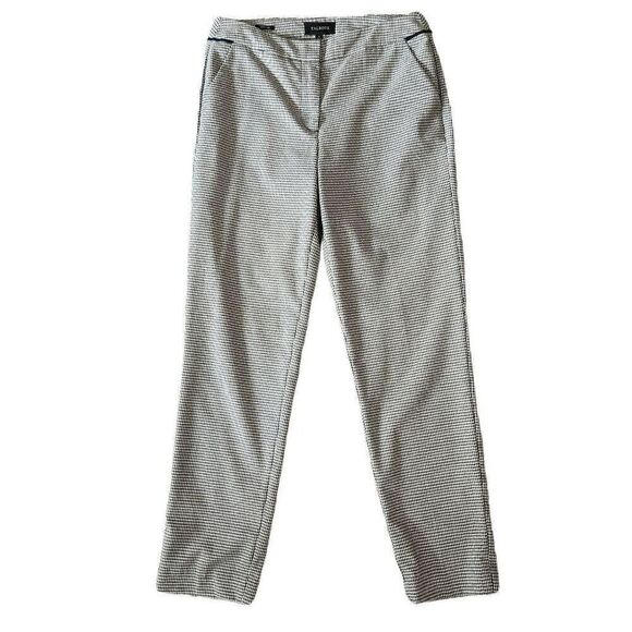 Talbots Gingham Dress Pant Women's Size 4 Multicolor Elastic Waist Pockets - Picture 1 of 7